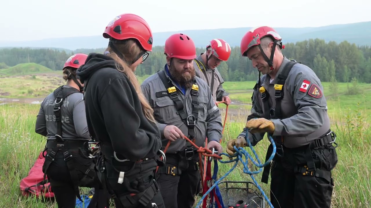 Rope Rescue Training - Technical Search and Rescue - Grande Prairie, AB