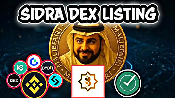 Sidra Chain (SDA) DEX Launch Soon! 🚀 | Here’s Why Everyone’s Talking About This Crypto Project