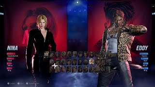 Tekken 8: CPU (Ultra Hard) Battles - Nina Williams vs. Eddy Gordo \\GeneralMacek