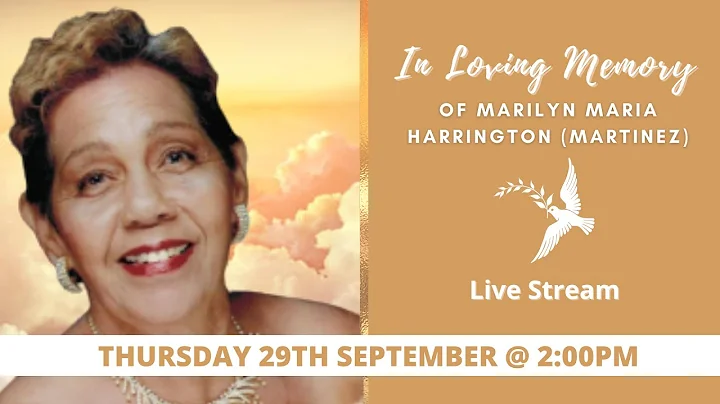 Celebrating the life of Marilyn Maria Harrington (...