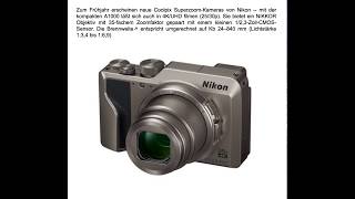 Nikkon Coolpix A900 Nachfolger. Coolpix A1000