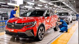 Inside Massive Factory Producing the Brand New Renault Austral - Production Line