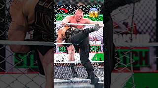 Roman Reigns Destroyed 🔥 Brock Lesner By Breaking 💪 Steel Cage #edit