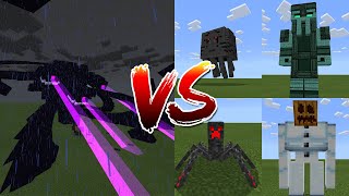 Herobrine vs. Wither Storm | Minecraft (MESSY BATTLE!)