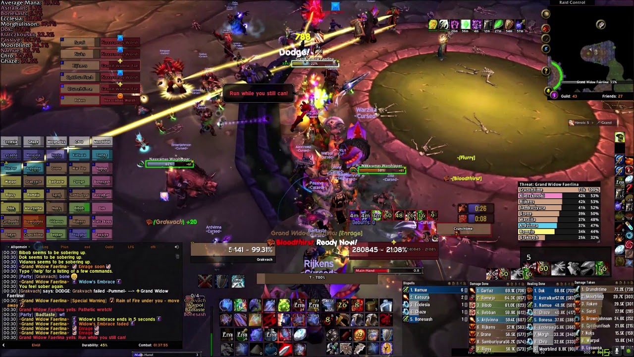 Großwitwe Faerlina Kill