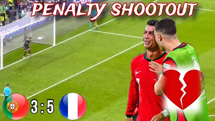 Portugal vs France 5-3 Penalty shootout & All Goals Euro 2024 / Ronaldo Out