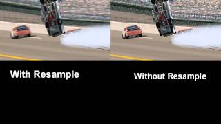 NR2003 The Difference Between Resample And No Resample