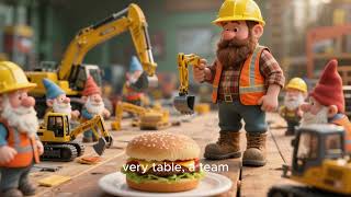 Tiny Builders Create a Giant Burger | Cinematic Miniature World Film screenshot 5
