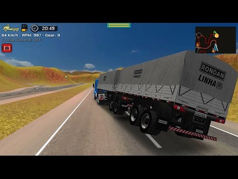 Grand Truck Simulator - Quebra da asa - Scania 113H + Randon bitrem