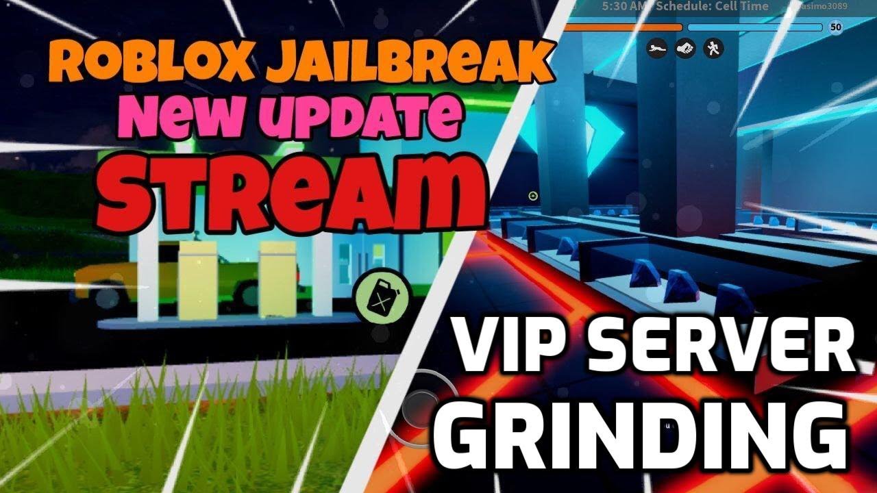 Live Roblox Jailbreak Grinding Vip Server Come Join Youtube - vip no roblox