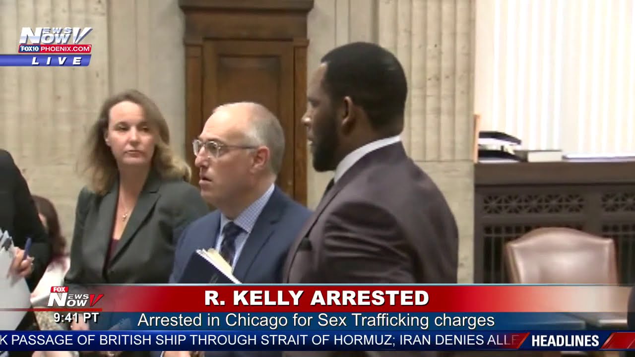 R. Kelly arrested on federal sex crime charges, law enforcement says