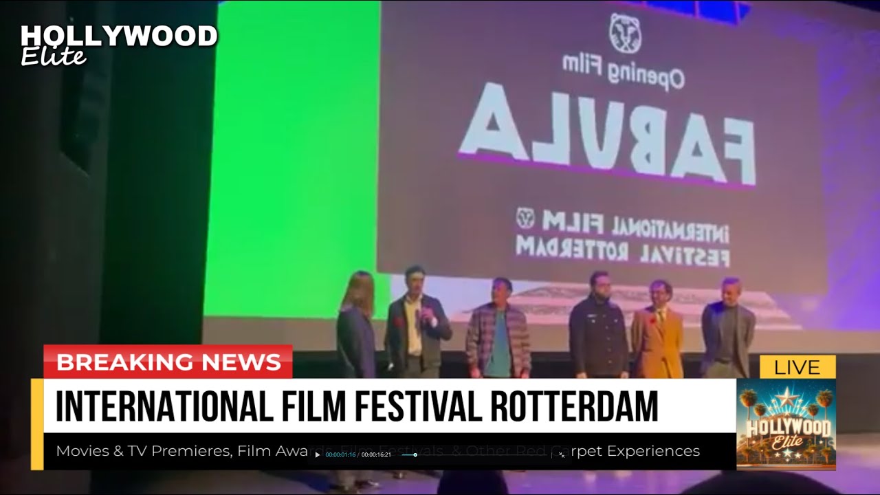 ‘Fabula’ Team Shines at the 2025 International Film Festival Rotterdam Opening Night