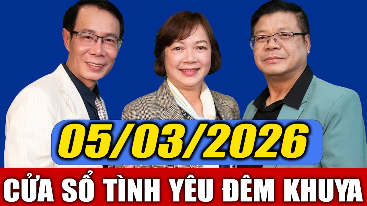 Nghe Cửa Sổ Tình Yêu VOV Đêm Khuya Ngày 05/03/2026 | Đinh Đoàn Tư Vấn Hôn Nhân Gia Đình