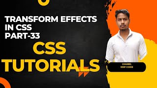 Transform effect in css - web development full course | Part-33