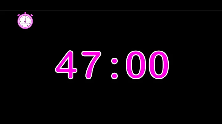 47 minute timer : countdown 47 minute timer
