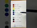 Colors in Japanese #japaneselanguage #studyjapanese #basicjapanese #nihongo #japanese