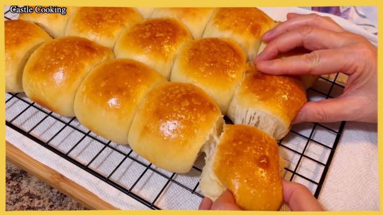 Soft Sourdough Dinner Rolls / Tangzhong Method / Great for Holiday