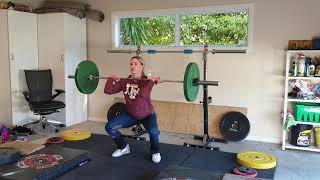 Clean + Front Squat + Jerk