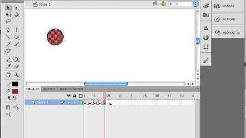 Flash - Frame by Frame Animation Exercise