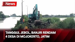 Tanggul Jebol, Banjir Rendam 4 Desa di Mojokerto, Jatim - iNews Room 03/07