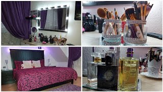 روتين تنظيف غرفة نومي طريقتي في ترتيب و تنظيم غرفة النوم  schlafzimmer