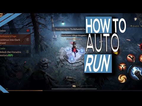 How To Auto Run In Diablo Immortal