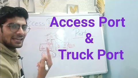 Access Port and Truck Port   in Hindi || Networking in Hindi || CCNA Interview Questions