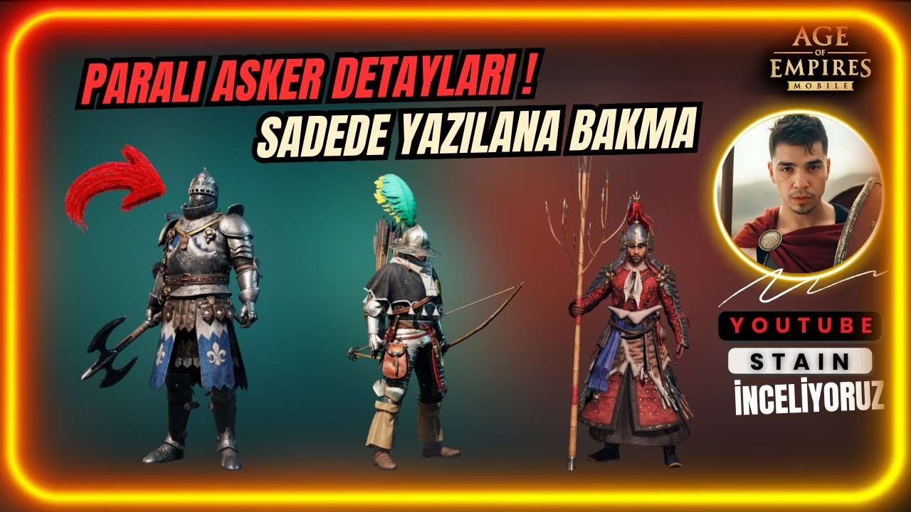 PARALI ASKERLERE DİKKAT ! | Age Of Empires Mobile 🥷🏻