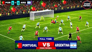 July 2026 | Portugal vs Argentina | FC26 Gameplay | Full Match Simulation screenshot 5