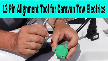 Caravan Tow Electrics 13 Pin Alignment Tool
