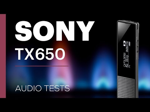 Sony ICD-TX650 Dictaphone - Audio Tests - Part 2