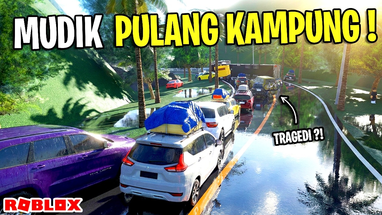 MUDIK PULANG KAMPUNG BERUJUNG TRAGEDI BUS REM BLONG 😱?!! - CDID ROLEPLAY