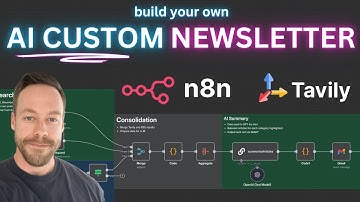 n8n + Tavily + RSS = Your Ultimate Custom Newsletter! | Easy Tutorial