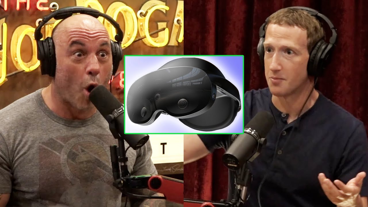 Mark Zuckerberg was on the Joe Rogan podcast and discussed the new quest pr...