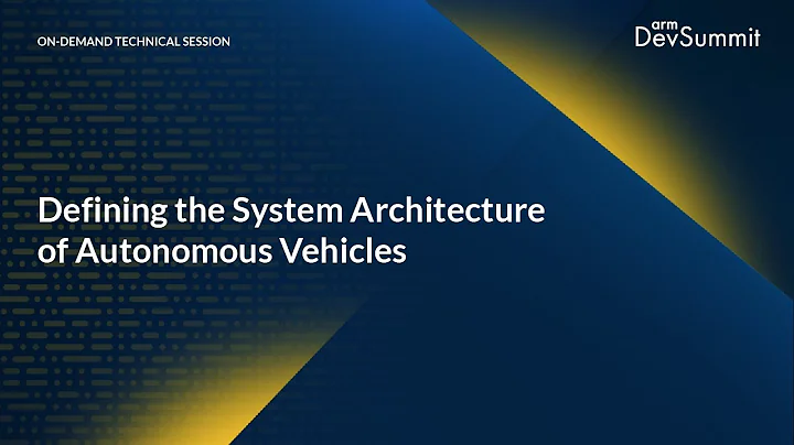Defining the System Architecture of Autonomous Vehicles - DayDayNews
