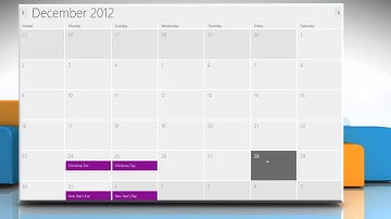 How to send an event invitation in the Calendar app on a Windows® 8 PC