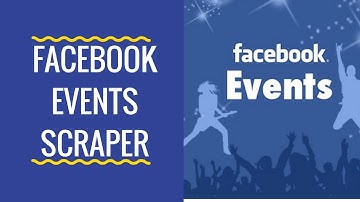Facebook events Scraper |  Automated Web scraping using iMacros