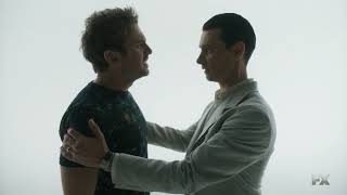 LEGION---DAVID IS STOPPED FROM KILLING AMAHL FAROUK THEN HAS A TOUCHING FATHER AND SON MOMENT---HD