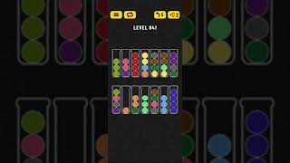 Ball Sort - Color Puzzle Game - Level 841 - Walkthrough SOLVED by RobotPlayer AI!!!