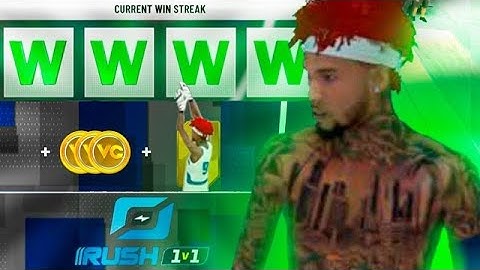 the BEST ISO GUARD BUILD with the BEST JUMPSHOT WINS the RUSH 1V1 EVENT on NBA2K21!