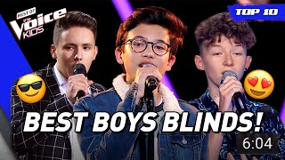 BEST BOYS in The Voice Kids! 😎 | Top 10 (Part 2)