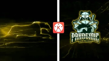 Running panther logo reveal intro in Kinemaster || Kinemaster Tutorial