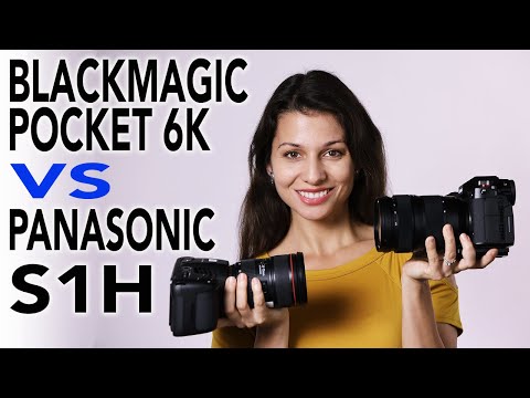 Blackmagic Pocket 6k VS Panasonic S1H #cameracomparison