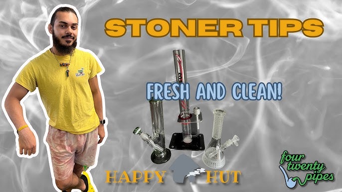 How to Clean a Bong  The Stoner Mom 5 Minute Tips