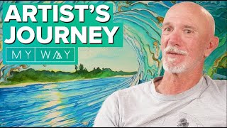 Colin Chandler&#39;s journey as an artist following MS diagnosis in 2015 | My Way