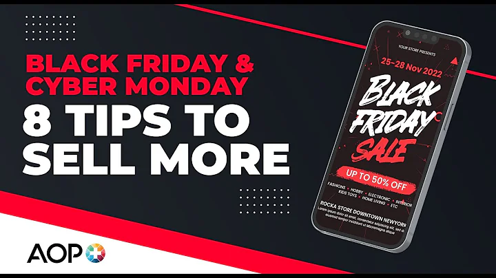 Sell More This BFCM | Black Friday & Cyber Monday Ecommerce Tips
