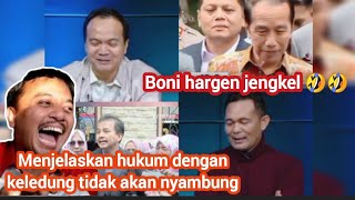 The annoyance of Boni Hargens, Roy Suryo's camp, doesn't understand the law.