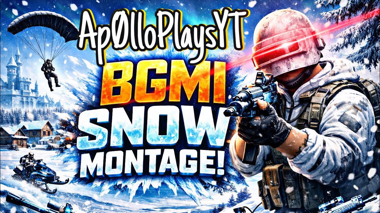PURE PRESSURE | BGMI Snow Event Clutches & Fight Scenes