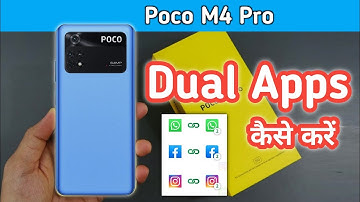 How to create dual app in Poco m4 pro , poco m4 pro dual app , poco m4 pro app clone