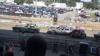 Demolition derby Stark County Fair 2019